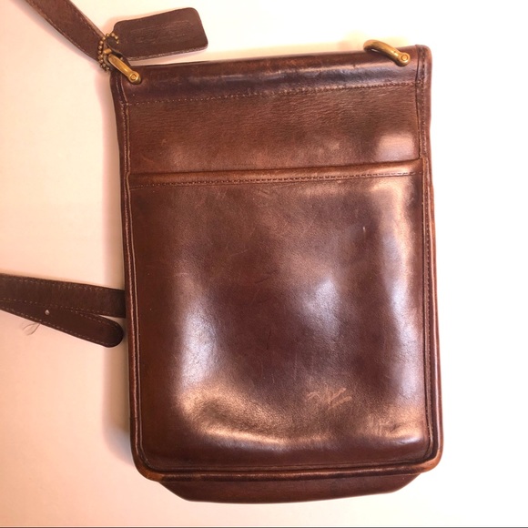 Vintage Coach Murphy Willis Brown Leather Purse - Picture 5 of 8